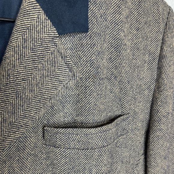 Pendleton Knockabouts Herringbone Women's Blazer 100% Virgin Wool - Picture 5 of 8